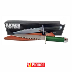 Cuchillo Supervivencia Rambo First Blood Vaina Y Caja (02437) - comprar online