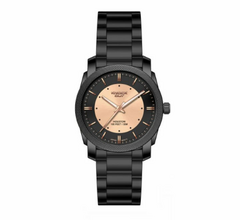 RELOJ DE PULSERA THE KNOCK OUT WATCH COMPANY EN ESTUCHE MALLA DE ACERO (03788)