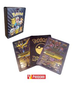 CAJA DE CARTAS POKEMON PREMIUN BLACK X25 (05105)