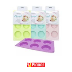 MOLDE DE SILICONA PARA CUPCAKE CAROL X6 (7792281004275)