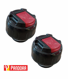 TAPON CEBADOR TERMO ALUMINIO BOTON ROJO PICO (101900848102)