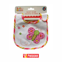 BABERO CUTIE BUDDIES BICHITOS BORDADOS NO.53624 (813237024486) - comprar online