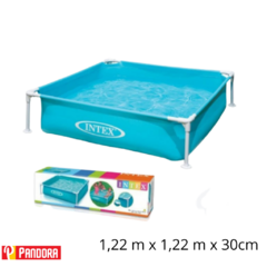 PILETA DE CAÑO 1.22X1.22CM INTEX #57173NP (6941057451732)