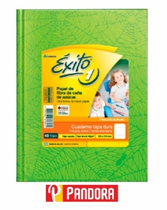 CUADERNO EXITO RAYADO N°1 UNIVERSO VERDE CLARO X48H (7791762229077)