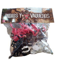 INDIOS Y VAQUEROS EN BOLSITA CHICOS (03753)