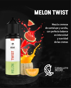 LIQUIDO CABALLITO NEGRO MELON TWIST 60ml 0mg (03591)