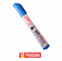 MARCADOR PERMANENTE AZUL TRABI (7790578665321)