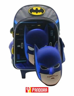 MOCHILA C/CARRO BATMAN N18 COD:LJ304 (092626529676)