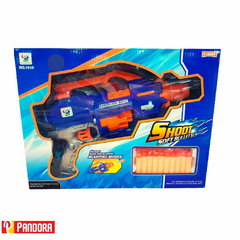 PISTOLA CON BALINES SHOOT SOFT BULLET GUN (5520100424933)