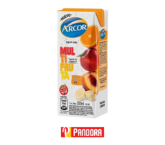 JUGO BEBIBLE ARCOR MULTIFRUTA 200ML (7790580105389)