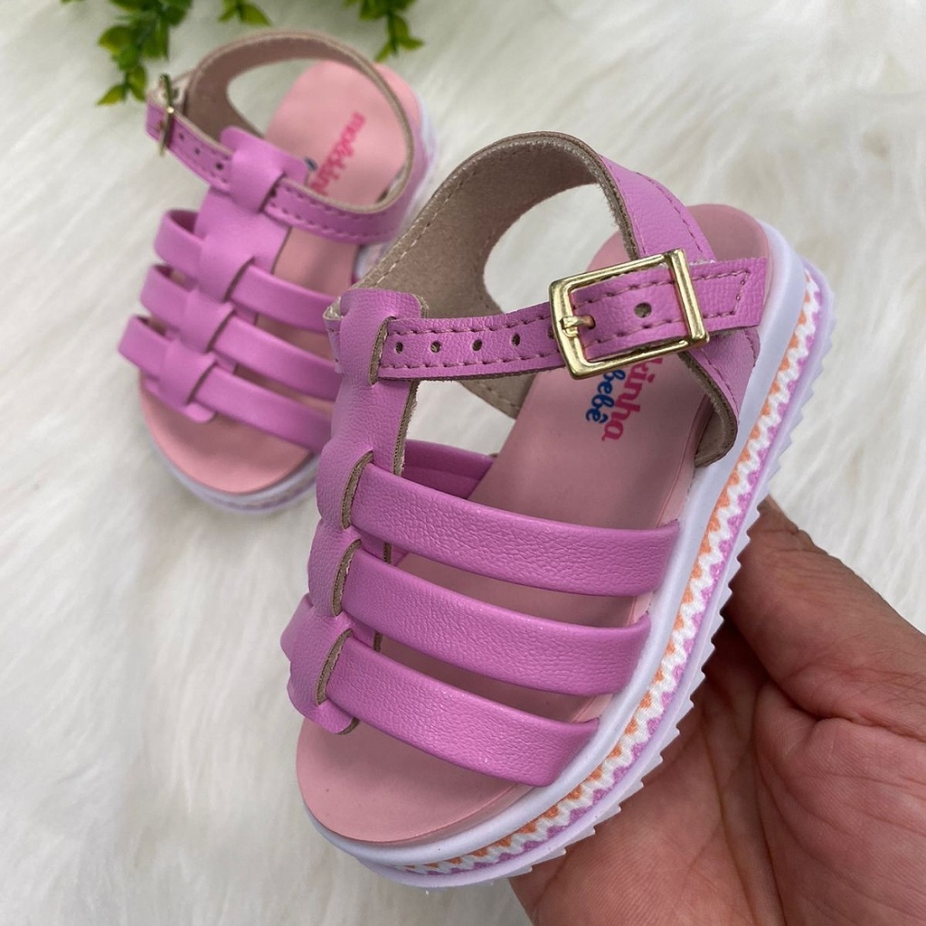 Sandalias molekinha infantil best sale