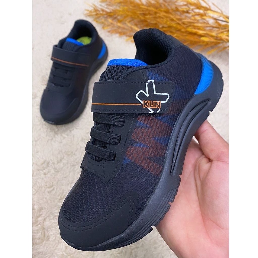 Tenis klin azul marinho clearance
