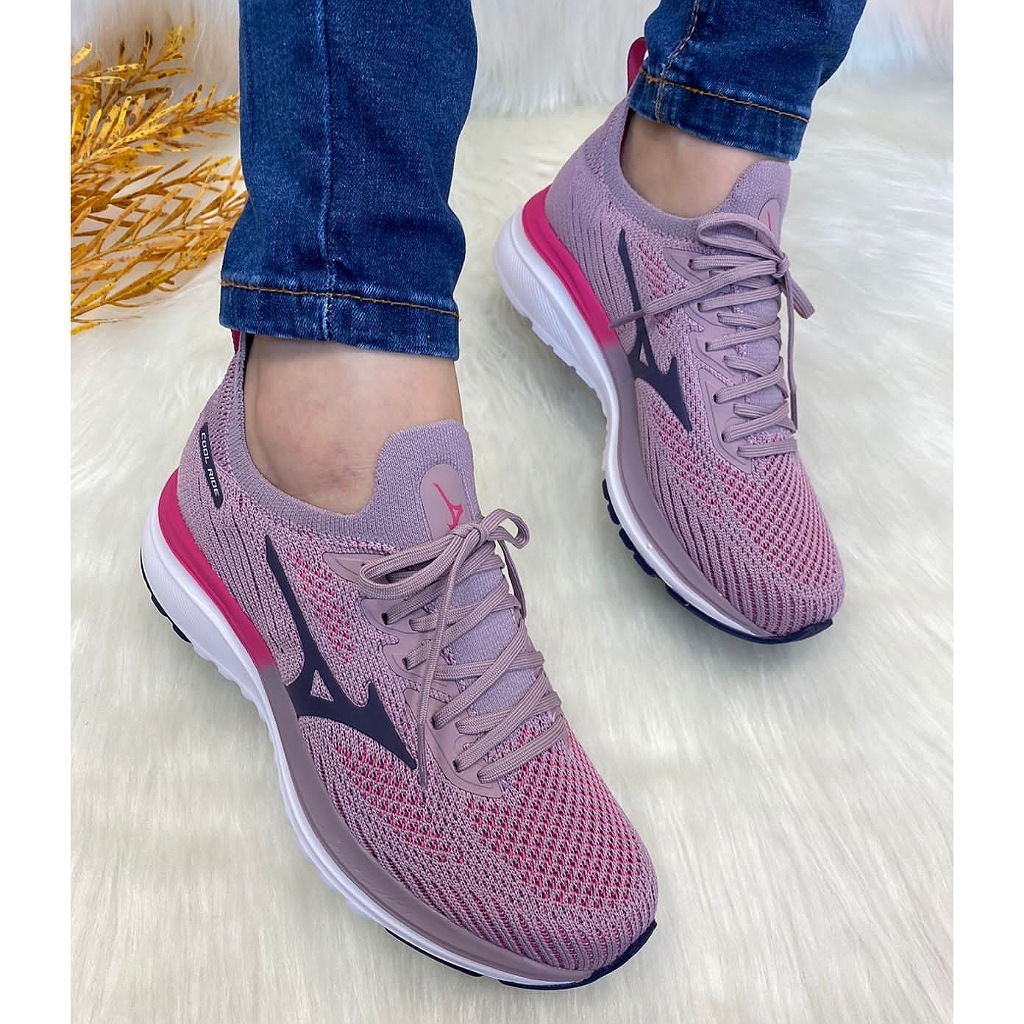 T NIS MIZUNO COOL RIDE FEMININO