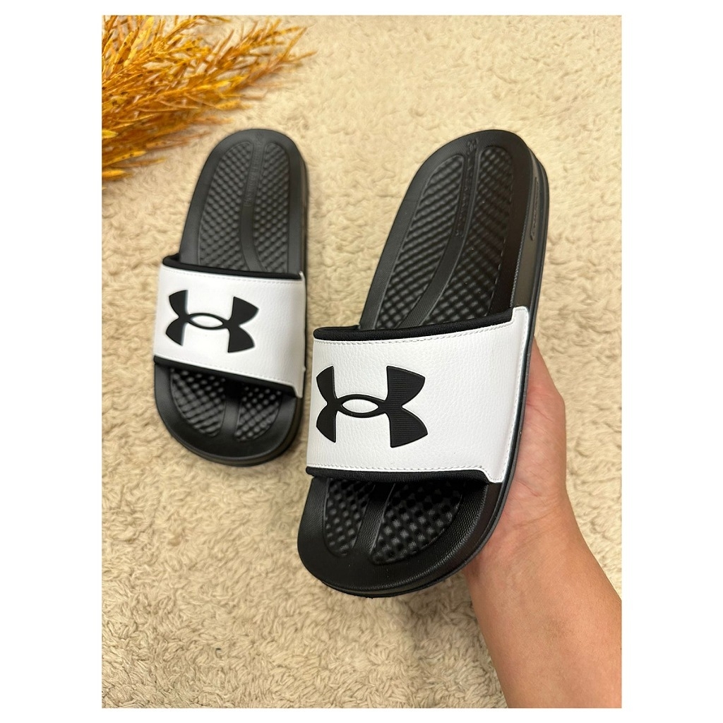 Chinelo Under Armour Daily - Branco Branco