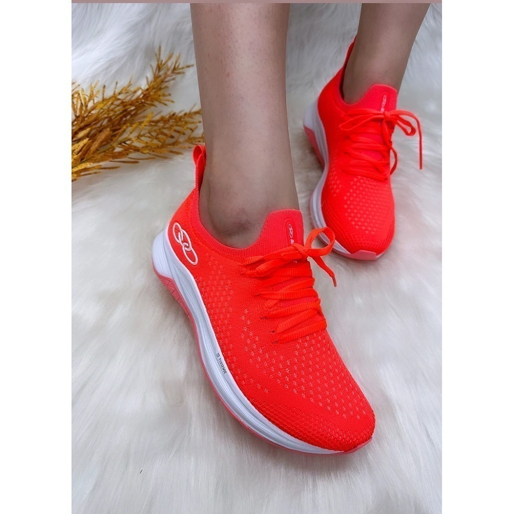 Tenis olympikus best sale vermelho feminino