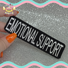 Nametag 11x3 Emotional Support ou Personalizado