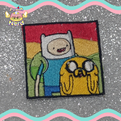 Patch Finn & Jake quadrado 5x5 Adventure Time - comprar online