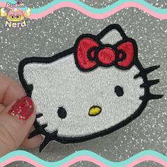 Patch Aplique Hello Kitty Sanrio com Termocolante