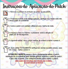 Patch Aplique bordado Grêmio 5x5 com termocolante - loja online