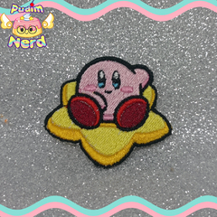 Patch Aplique Kirby na Estrela Nintendo com termocolante - comprar online