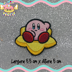 Patch Aplique Kirby na Estrela Nintendo com termocolante na internet