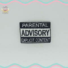 Patch Parental Advisor 6x4,5 - comprar online