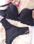 Conjunto lingerie Plus Size luxo preto - comprar online