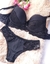 Conjunto lingerie Plus Size luxo preto