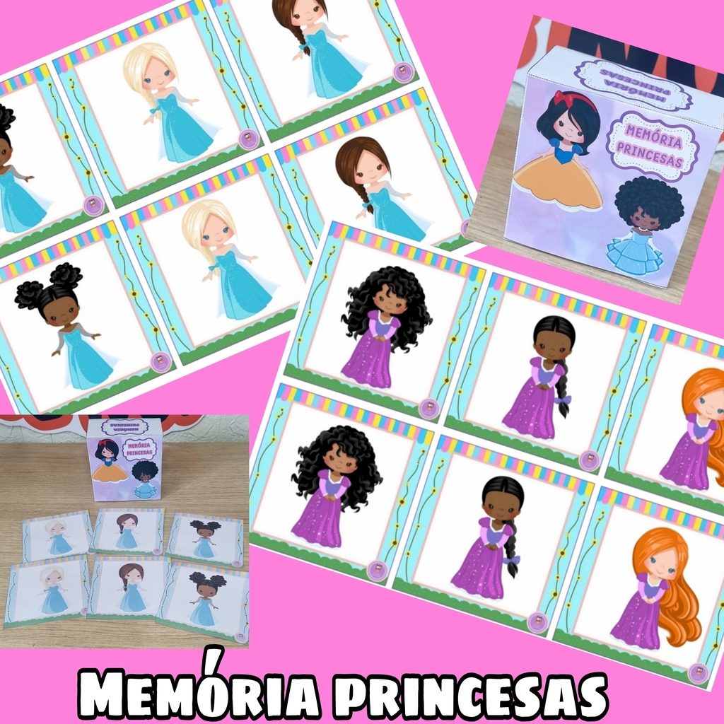 Jogo da memória das princesas da Disney por Pricity by Pricity - Issuu