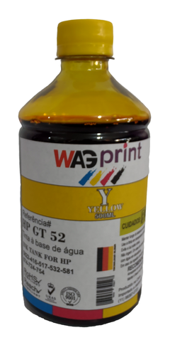 HP GT-52 YELLOW 500ML