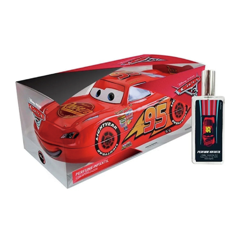 Perfume Infantil Cars Rayo Mc Queen 50ml Con Atomizador
