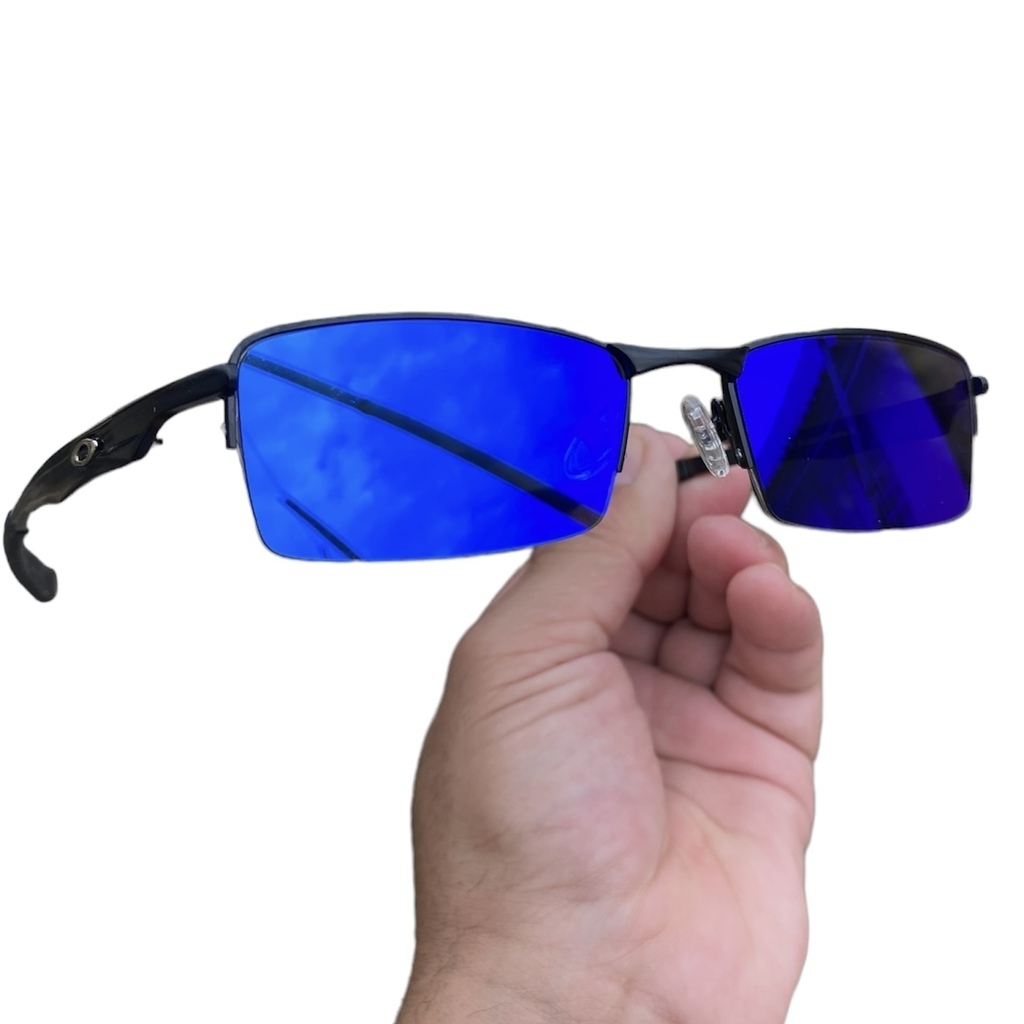 Óculos Lupa do Vilão estilo Mandrake Azul BB