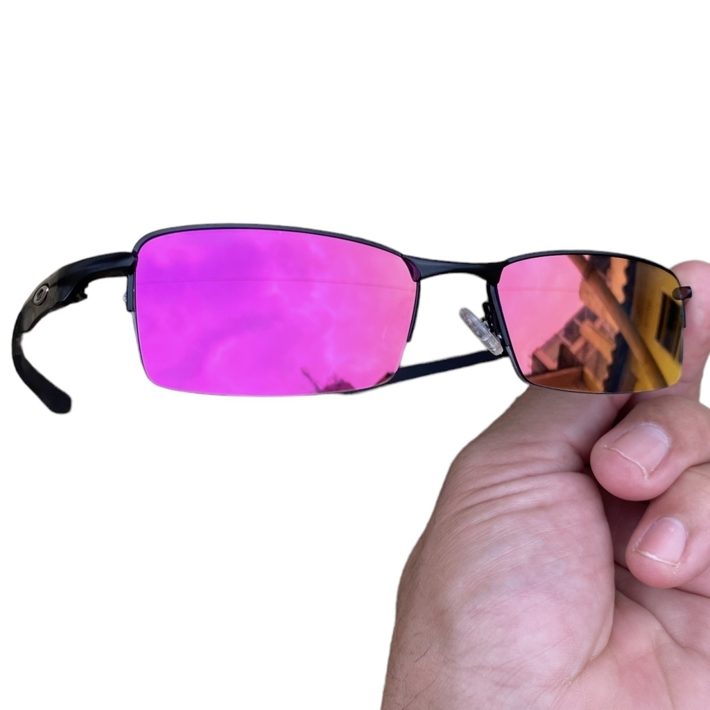 Óculos Lupa de Vilão Pink