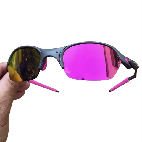 Juliet X-metal Pinada - kit borracha rosa - Lentes prizm