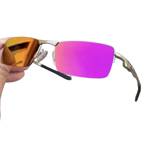 Oculos Juliet Espelhada Proteção UV Mandrake Lupa do Vilão Casual
