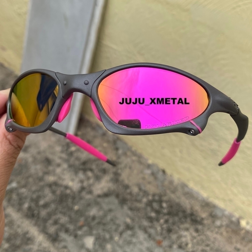 Óculos Penny X- Metal - Lentes Rosa 100% Polarizada - PINADA