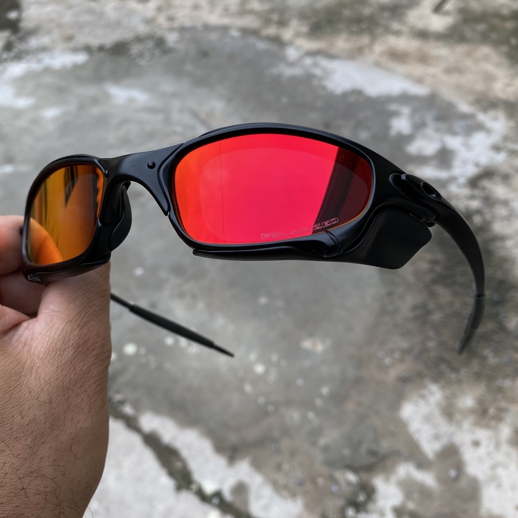 Óculos de Sol Oakley Penny X Metal Lente Ruby