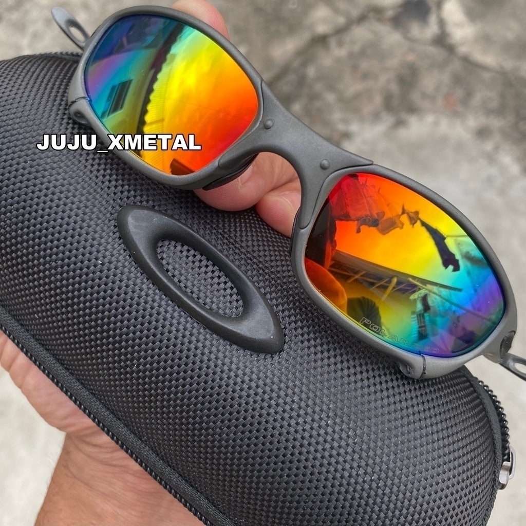 Óculos Juliet X-Metal Arco-Íris oakley DD836AA