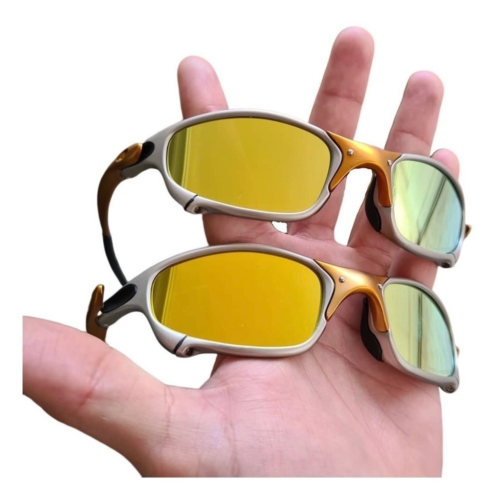 Oculos Oakley Romeo 2 Juliet 24 K Xmetal Dourada Mandrake em