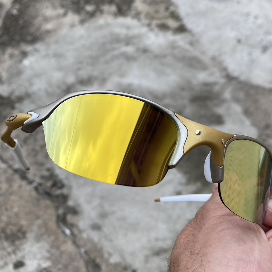 Oculos Oakley Romeo 2 Juliet 24 K Xmetal Dourada Mandrake em