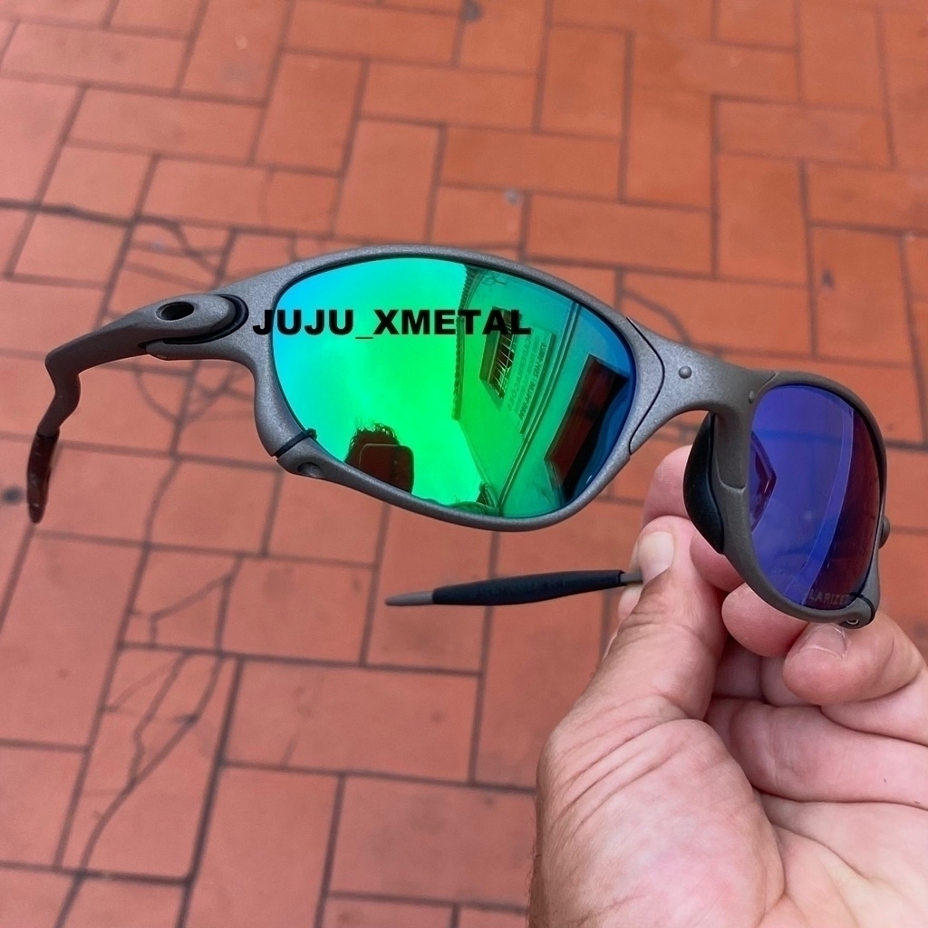 Oculos Oakley Juliet Squared xmetal vermelha doble x - Faz a Boa!