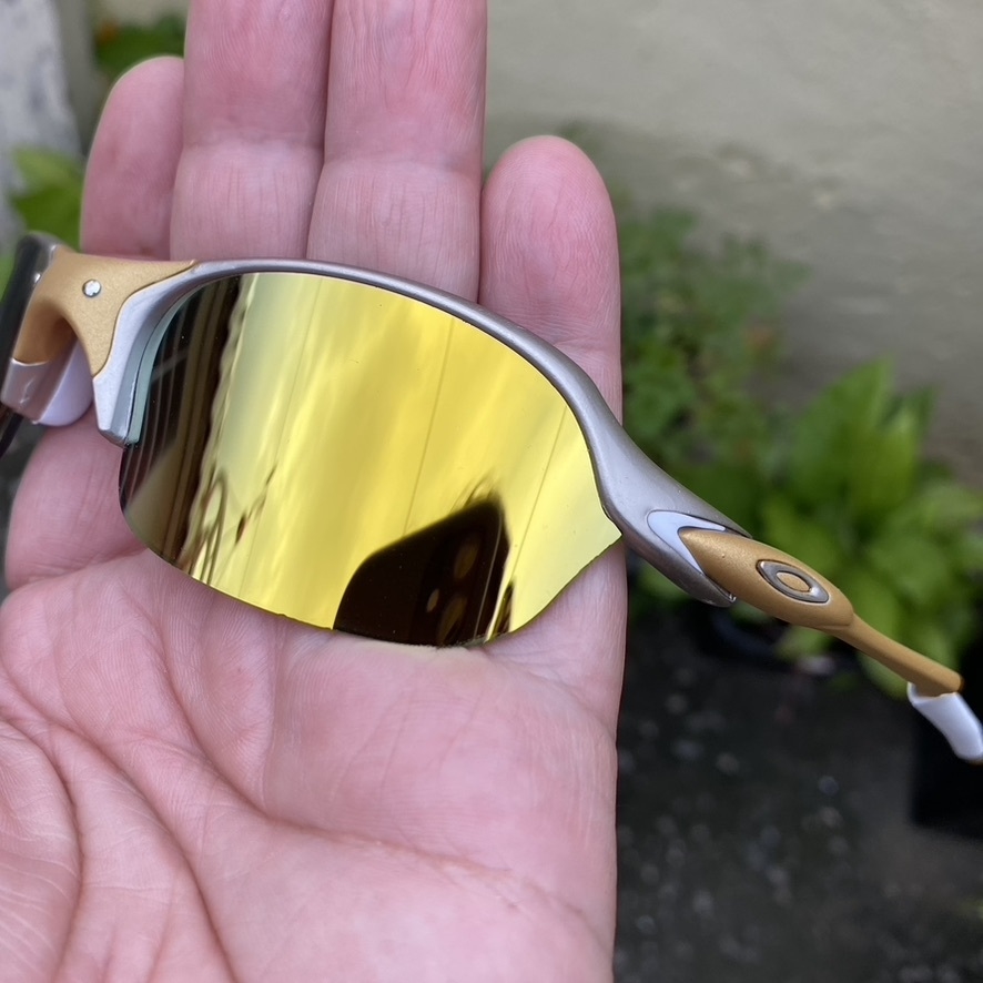 Oculos Oakley Romeo 2 Juliet 24 K Xmetal Dourada Mandrake em Promoção na  Americanas