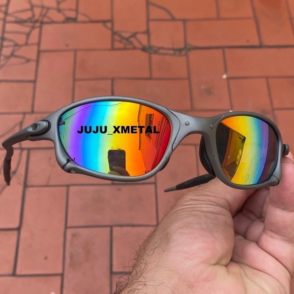 Óculos De Sol Double X X Metal Lentes Arco Íris Polarizado em Promoção na  Americanas