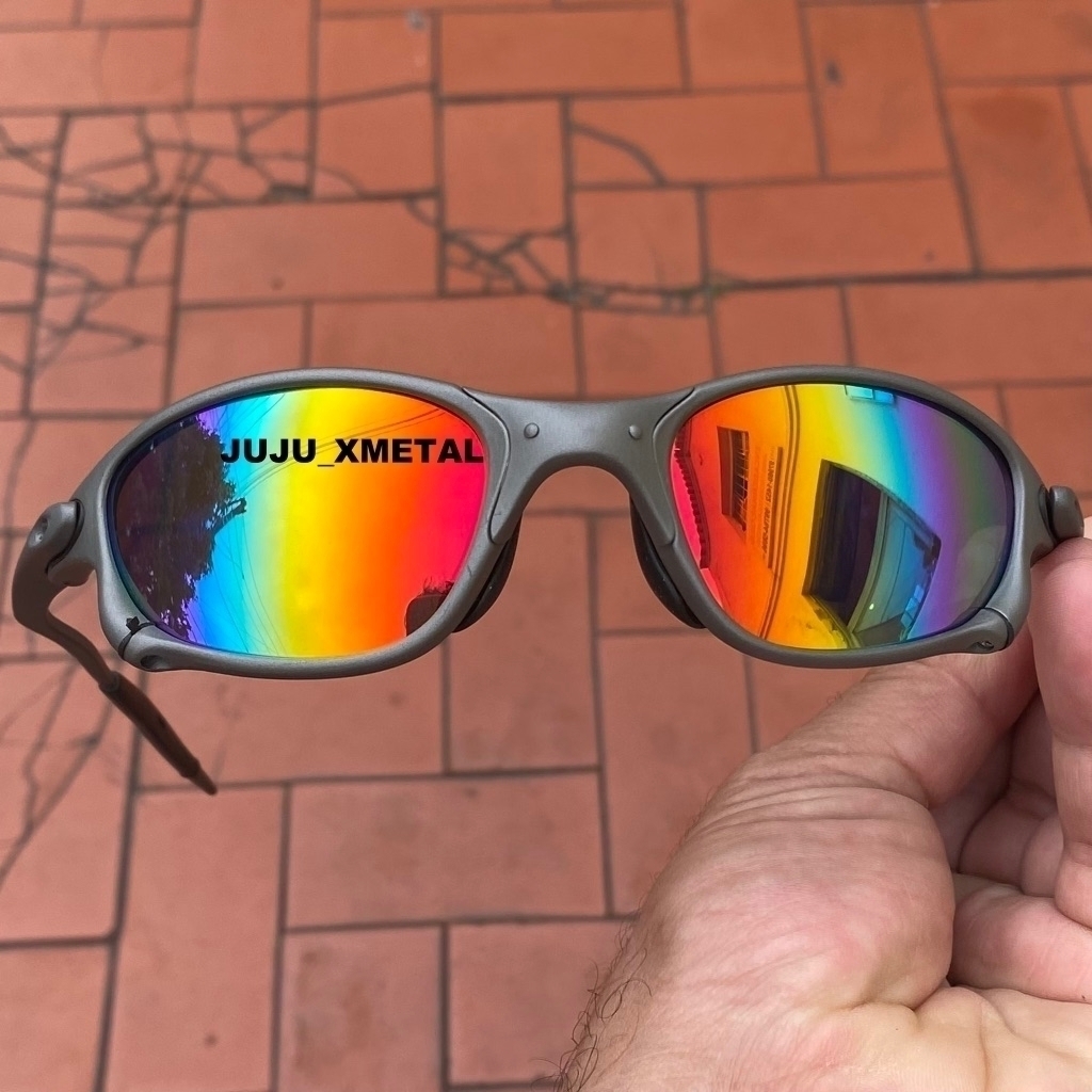 Óculos De Sol Double X X Metal Lentes Arco Íris Polarizado em Promoção na  Americanas