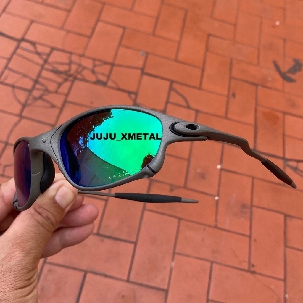 oculos de sol Oakley Juliet Double-X Metal 100% Polarizado