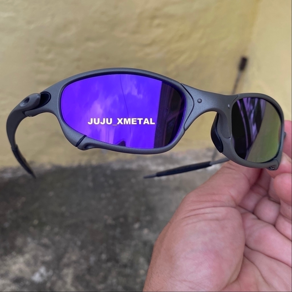 Óculos X-Metal JULIET PLASMA PINADA ROXA! Uma das lentes mais chaves de  2022! 
