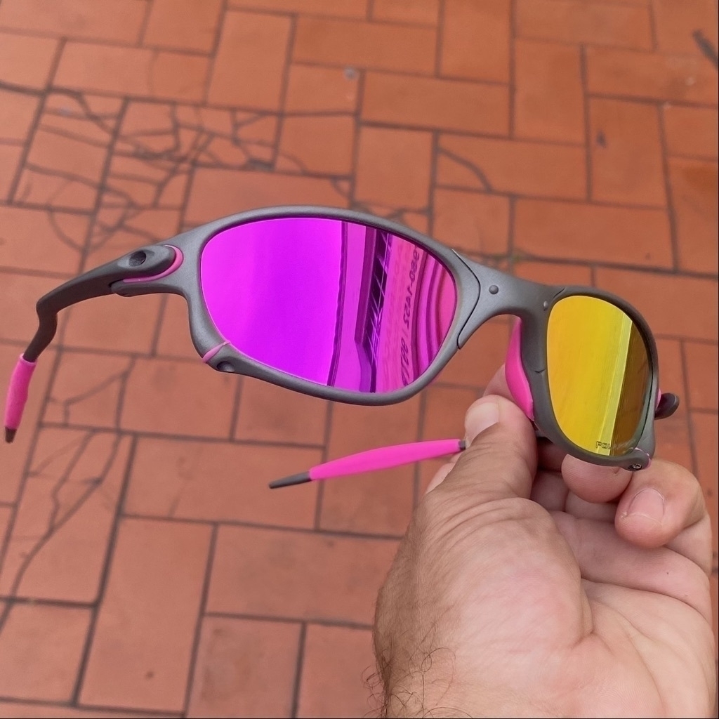 Óculos de Sol Oakley Juliet (Dourado Lente Rosa ) DOUB