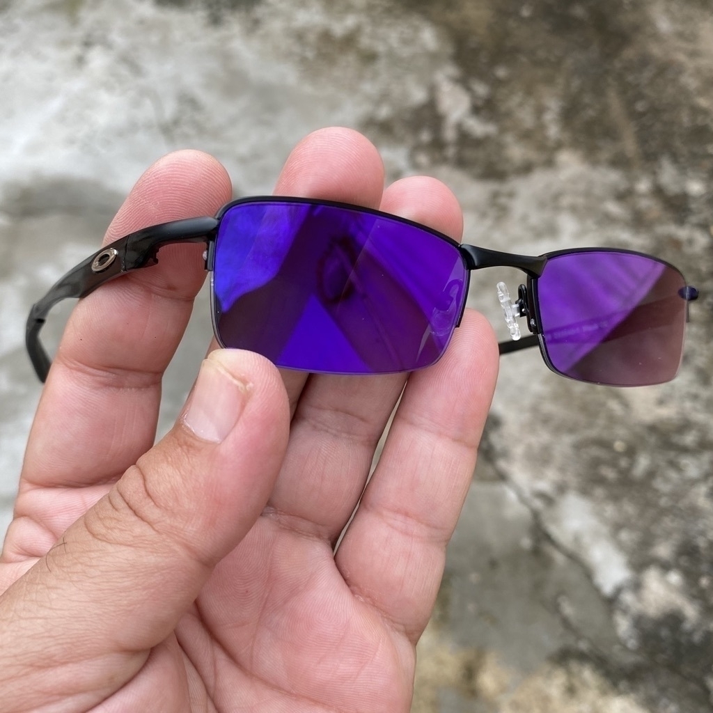 Óculos De Sol Roxo Juliet Lentes Rosa Lupa Vilão Mandrake