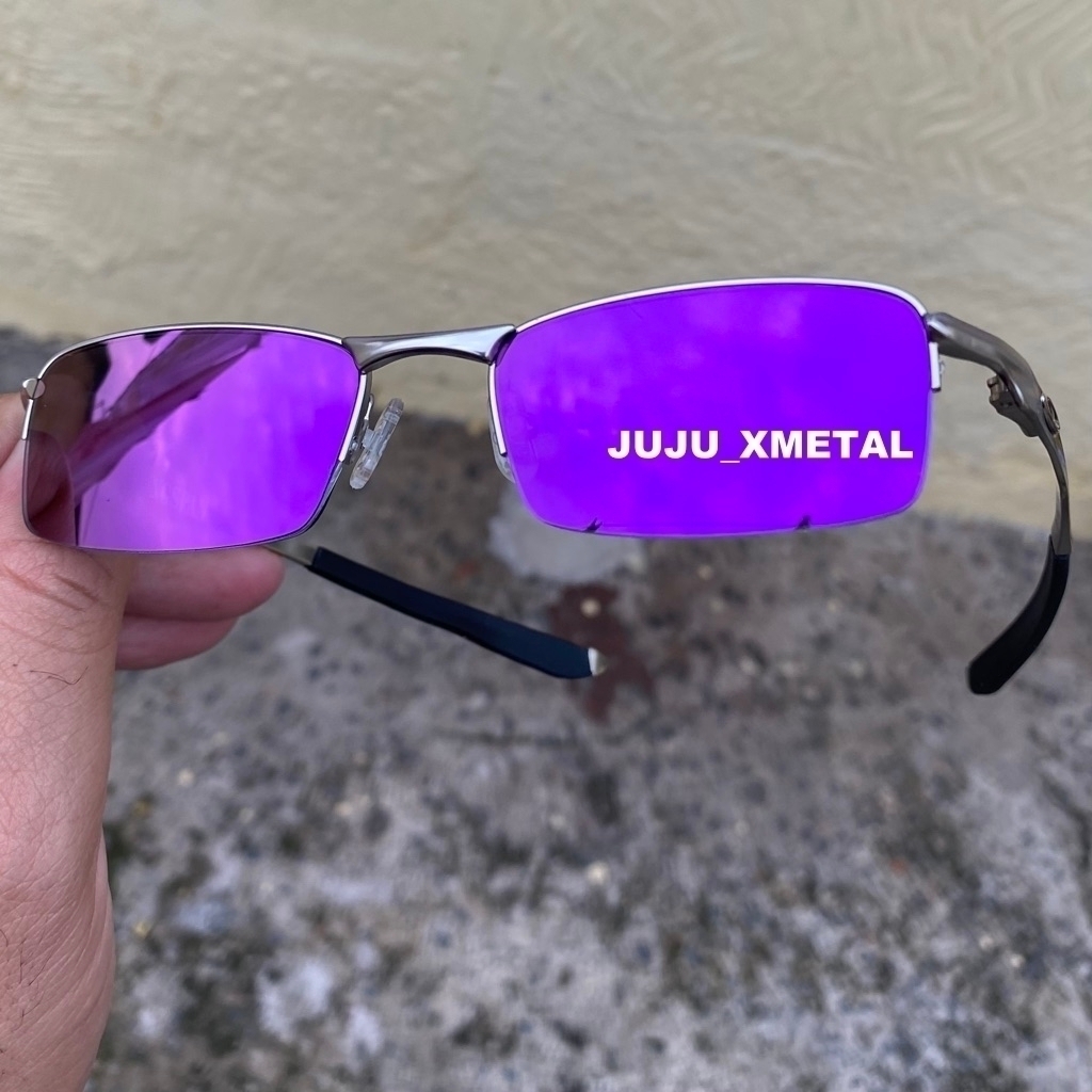 Oculos Juliet Polarizada Mandrake Proteção UV Lupa do Vilão, Oculos de Sol,  Esportivo, Lente Roxa