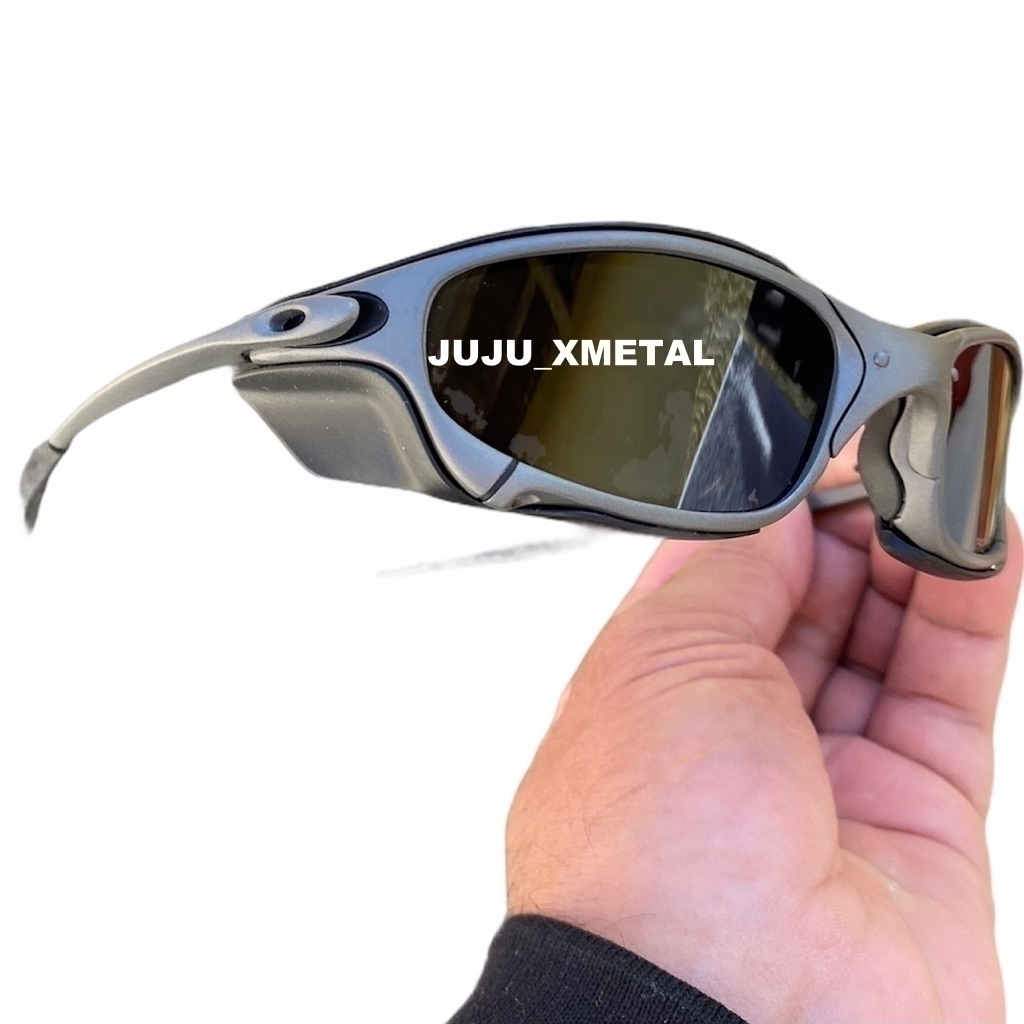 Óculos de Sol Juliet X Metal Lente Preta